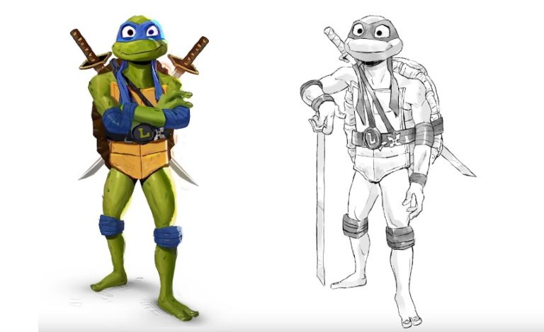 TMNT: Mutant Mayhem Featurette Reveals Inspiration for New Turtles ...