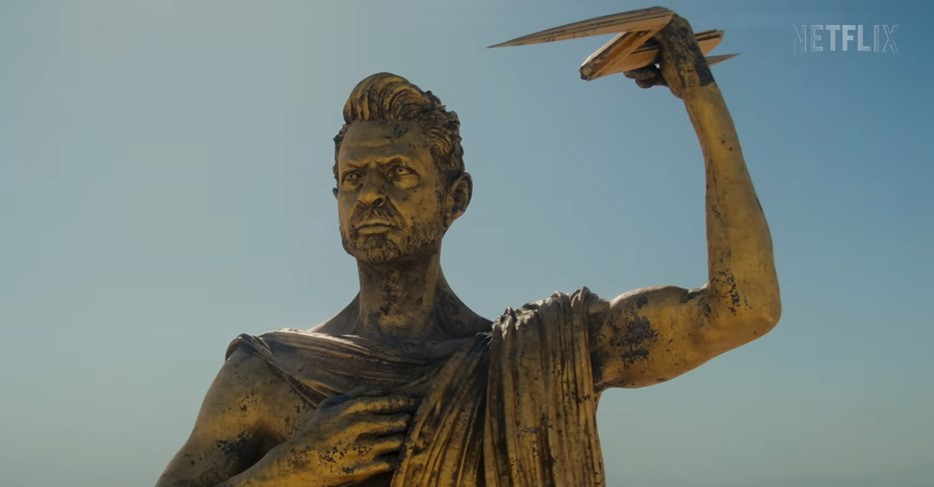 Jeff Goldblum is Literally Zeus in Trailer for KAOS