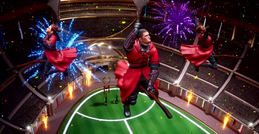 Watch Gameplay Walkthrough Launch Trailer for Harry Potter: Quidditch Champions